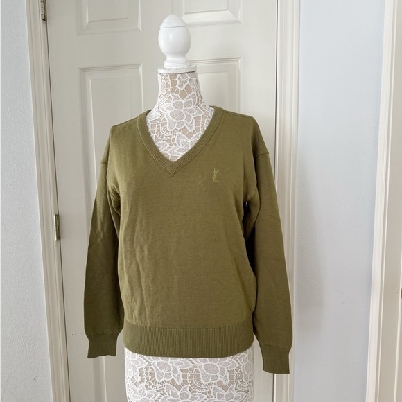 Authentic Yves Saint Laurent Wool Sweater - Picture 11 of 13